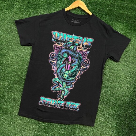 Queens of the Stone Age Snake and Dagger T-Shirt Size Medium - Picture 3 of 4